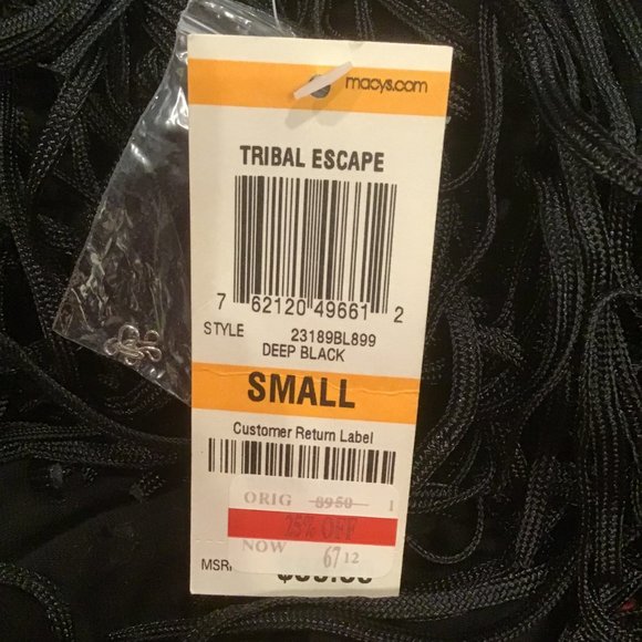 NWT - INC International Concepts Women's Fringe Jacket - Picture 7 of 8